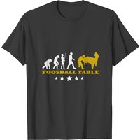 Foosball Evolution Gift T-Shirt for Soccer Table Players