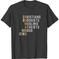 Muslim T-Shirt for Men in Black