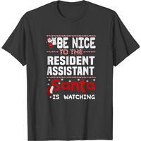 T-shirt Resident Assistant pour hommes en noir — T-shirts pour hommes