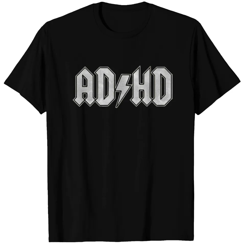 AD HD Men's T-Shirt in Black — Mens T Shirts