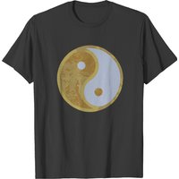 T-shirt Yin et Yang Ying pour hommes en noir — T-shirts pour hommes
