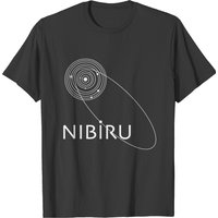 T-shirt Nibiru Planet X pour hommes en noir — T-shirts pour hommes