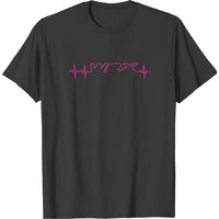WRX Heartbeat T-shirt for Men in Black