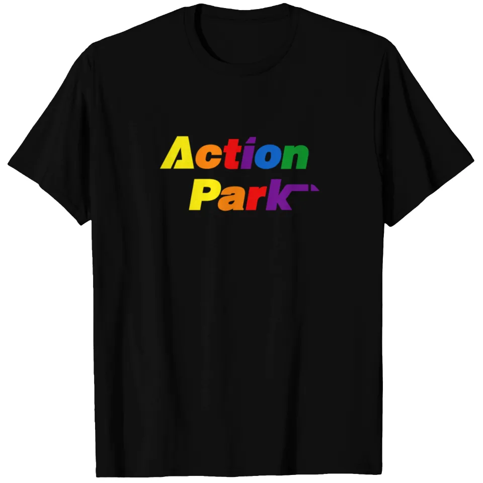 T-shirt pour hommes Action Park en noir — T-shirts pour hommes