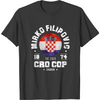 T-shirt Mirko Cro Cop pour hommes en noir