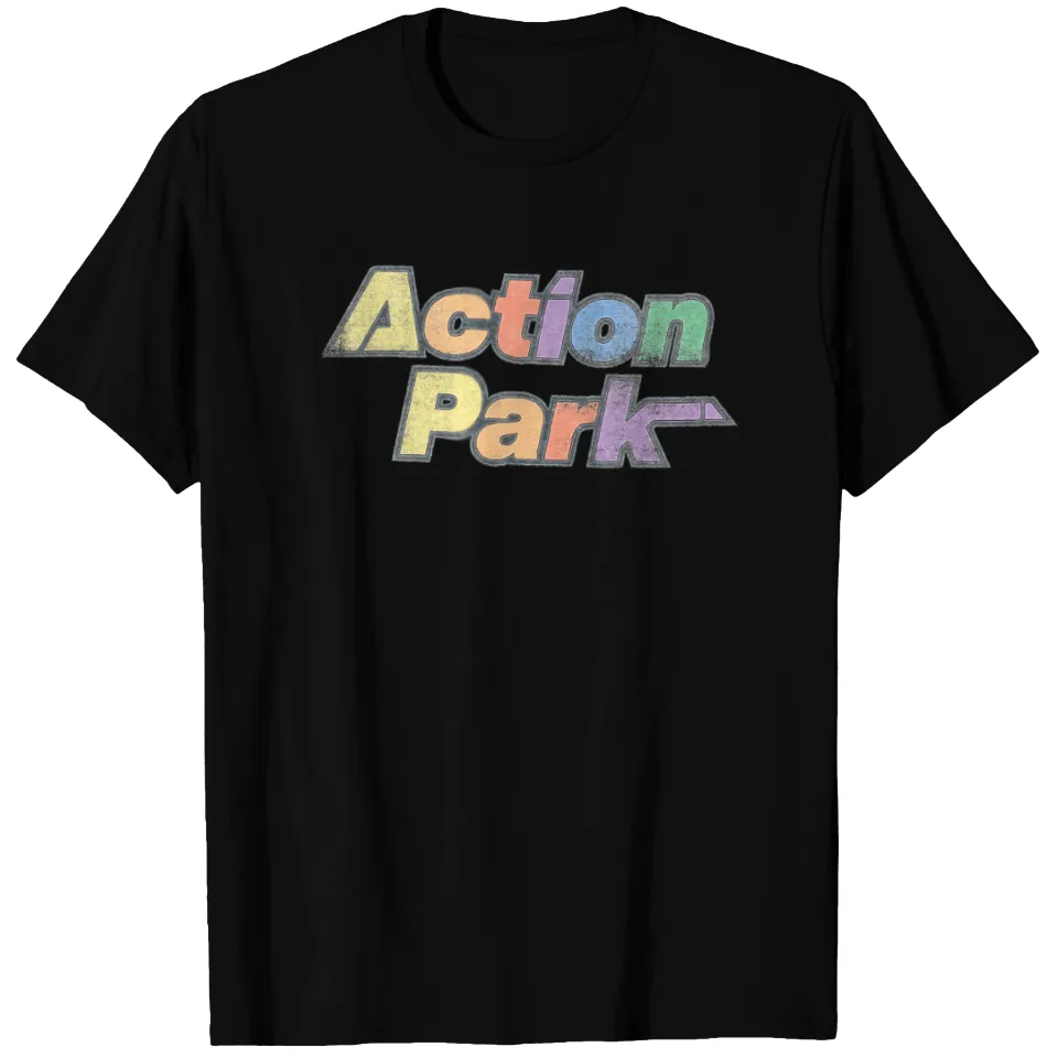 T-shirt pour hommes Action Park en noir — T-shirts pour hommes