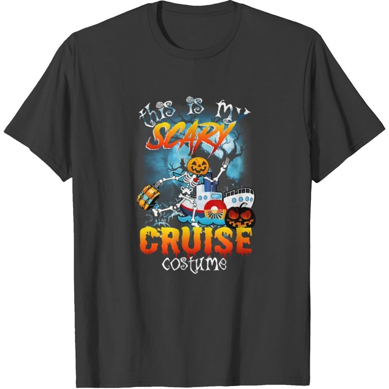 T-shirt de Costume Effrayant pour Hommes pour Halloween