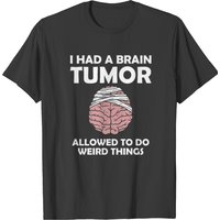 Brain Tumor Surgery Survivor Concussion T-shirt for Men — Mens T Shirts