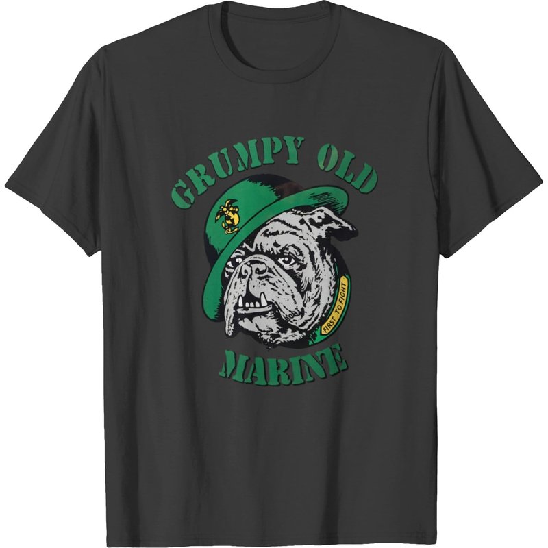 T-shirt Grumpy Old Marine pour hommes — T-shirts pour hommes