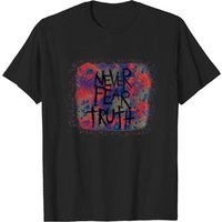 T-Shirts pour hommes Never Fear Truth en noir — T-shirts pour hommes