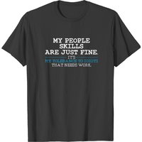 T-shirt Banter Tolerance For Idiots pour hommes — T-shirts pour hommes