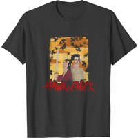 T-shirt Hawk And Chick pour hommes en noir