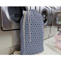 Monogrammed Laundry Bag - Custom Laundry Hamper for College