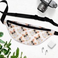 Sac banane avec lunettes de soleil Corgi
