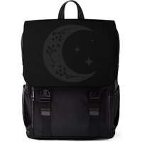 Goth Moon Occult Gothic Unisex Casual Shoulder Backpack