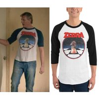 T-shirt de baseball unisexe Cobra Kai Johnny Lawrence Zebra — T-shirts pour hommes