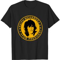 Keith Richards For President Men's T-Shirt — Mens T Shirts
