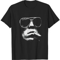 T-shirt pour hommes Keith Richards Face en noir — T-shirts pour hommes