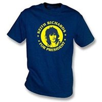 T-Shirt pour hommes Keith Richards Pour Président — T-shirts pour hommes