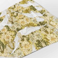 Colombes et Lis Linen Placemats Set (4 or 6) by Maurice Pillard Verneuil