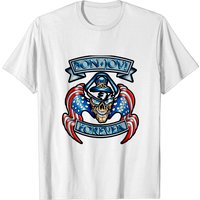Bon Jovi Forever Tour Skeleton T-Shirt for Men