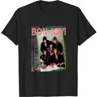 Bon Jovi Store Classic Men's T-Shirt in Black