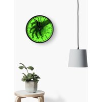 The Haunted Clock Wall Clock