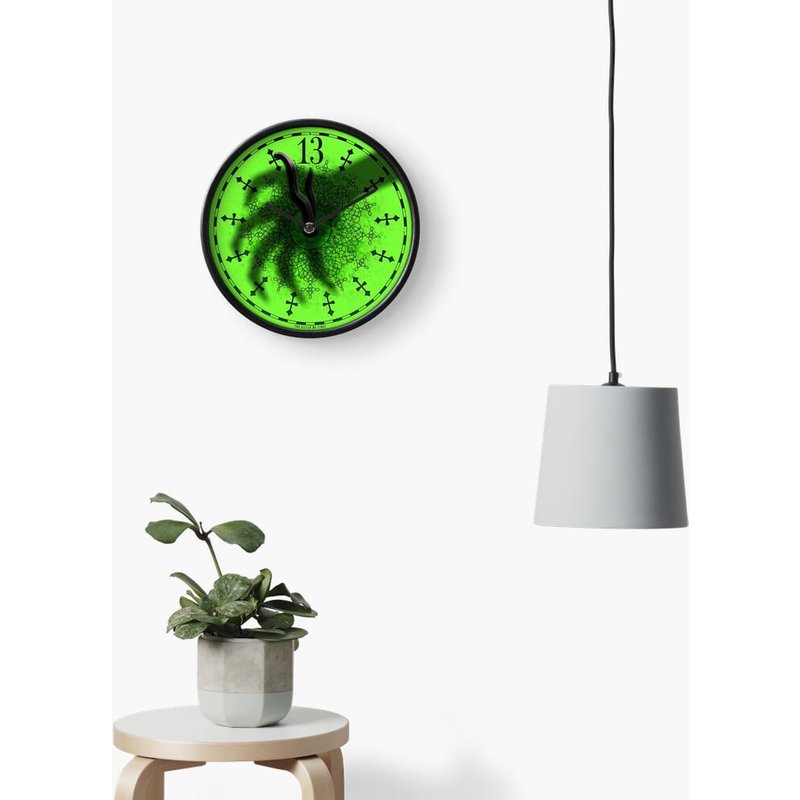 L'Horloge Hantée — Décoration murale
