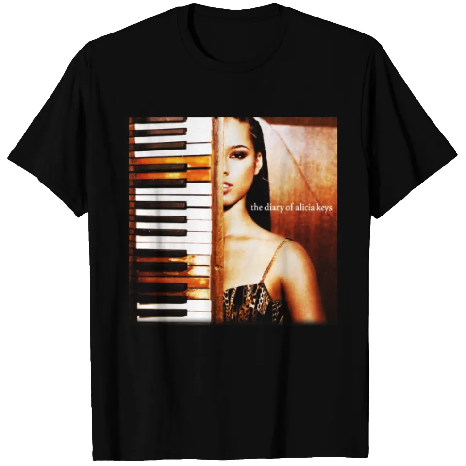 Alicia Keys Men's T-Shirt in Black