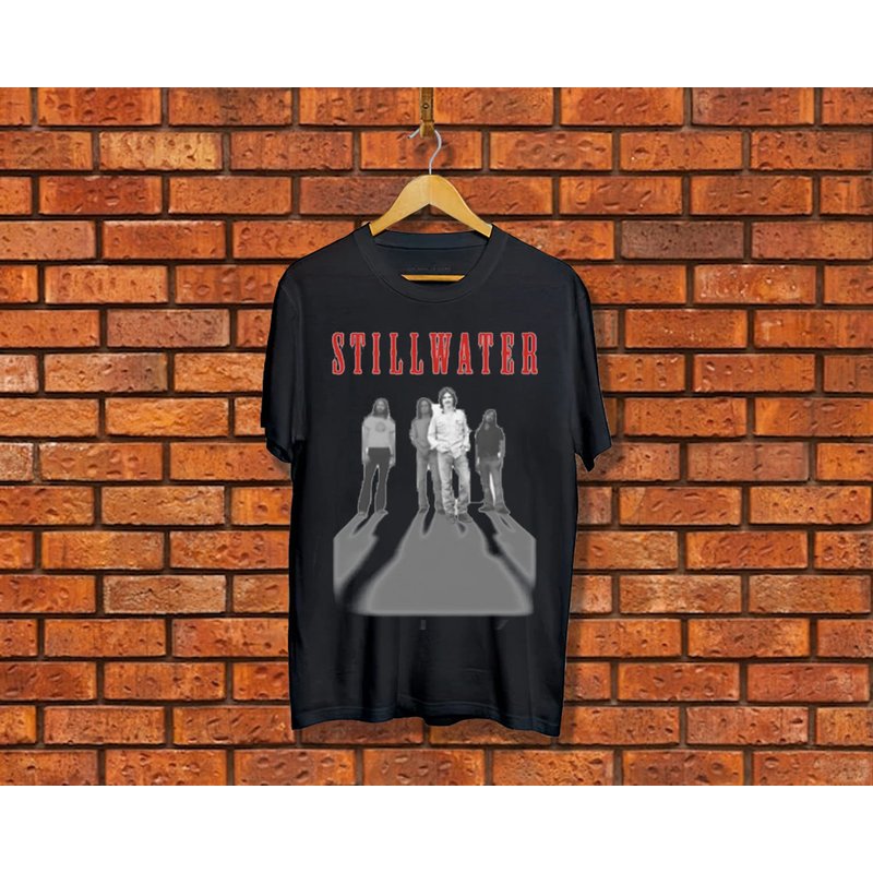 Stillwater Band T-Shirt for Men in Black — Mens T Shirts