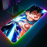 Tapis de souris RGB avec design anime et effets LED — Tapis de souris et sous-mains