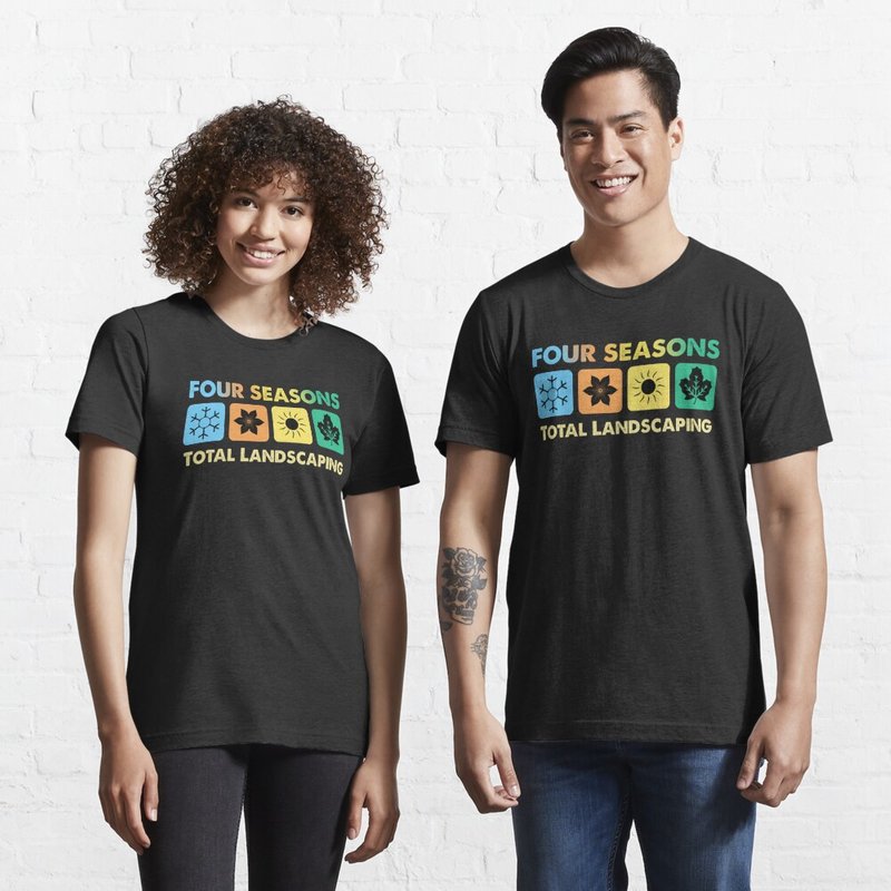 T-shirt essentiel pour hommes Four Seasons Total Landscaping — T-shirts pour hommes