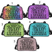 I Don't Sweat Gym Bag - Women's Water Resistant Fitness Bag