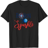 T-shirt Homme Born To Sparkle With Fireworks — T-shirts pour hommes