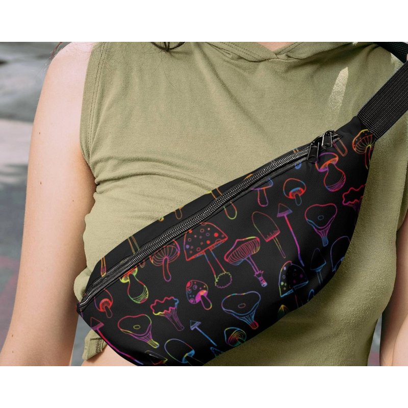 Sac banane Neon Mushroom — Accessoires de mode