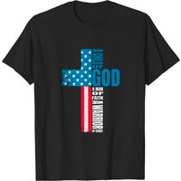 Patriotic Dad Christian Child Of God T-Shirt for Men