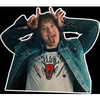 Autocollant Eddie Munson ST Saison 4 — Autocollants et stickers