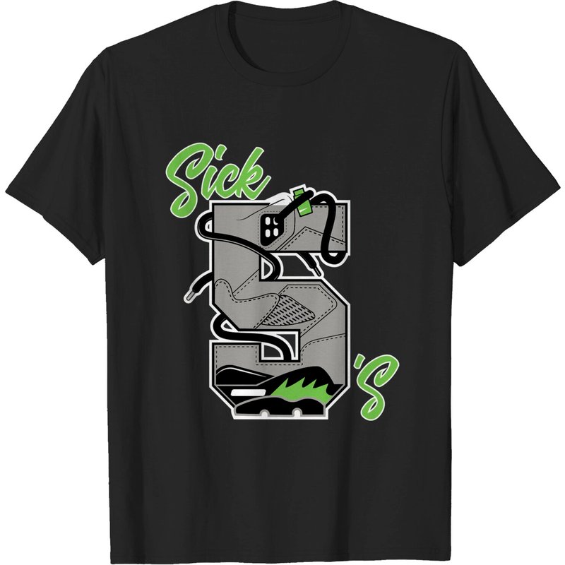 Jordan 5 Green Bean Match Tees for Men — Mens T Shirts