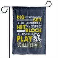 Drapeau de jardin Volleyball - Drapeau extérieur double face — Drapeaux décoratifs