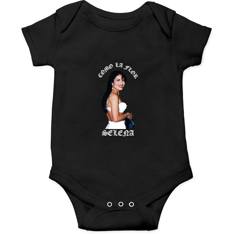 Como La Flor Selena Quintanilla Vintage Combinaisons pour Bébé