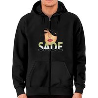 Hoodies Zippés Sade Lovers Rock Tour Unisex Tailles S-5XL — Sweats à capuche pour hommes