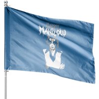 Barry Manilow Black Metal House Flags