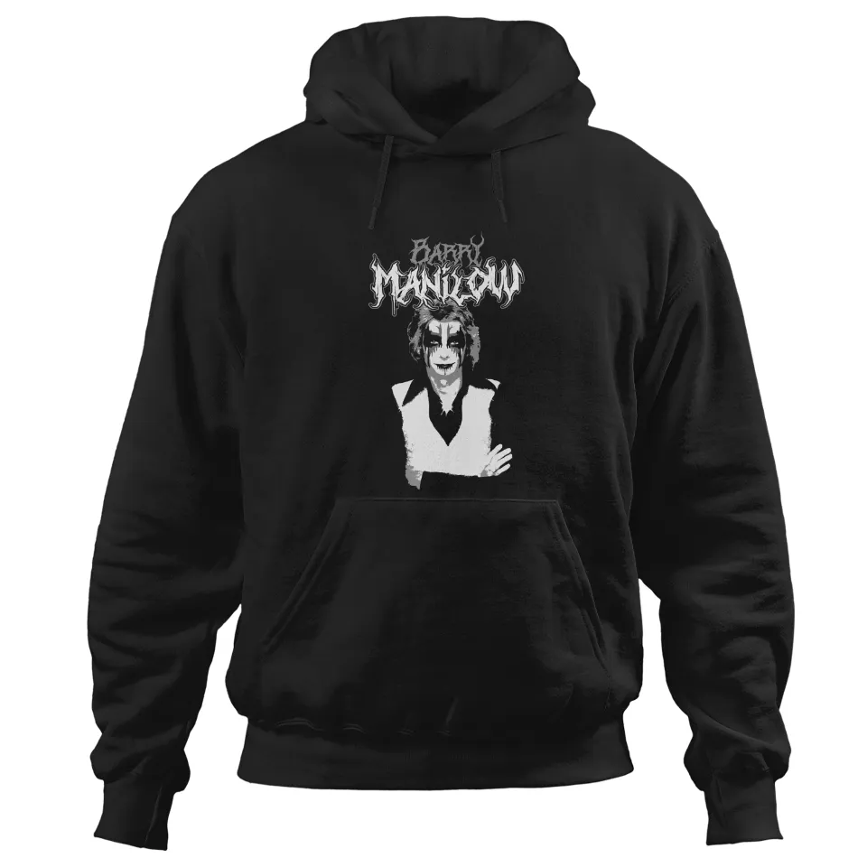 Hoodie Unisexe Barry Manilow Black Metal — Sweats à capuche pour hommes