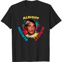 Matthew McConaughey Alright Alright Alright T-Shirt for Men — Mens T Shirts