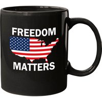 Mug en céramique Freedom Matters - Personnalisable et lavable au lave-vaisselle — Tasses et gobelets