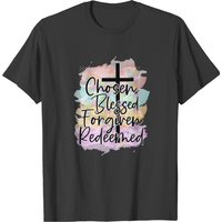 T-shirt Citation Chrétienne pour Hommes en Noir