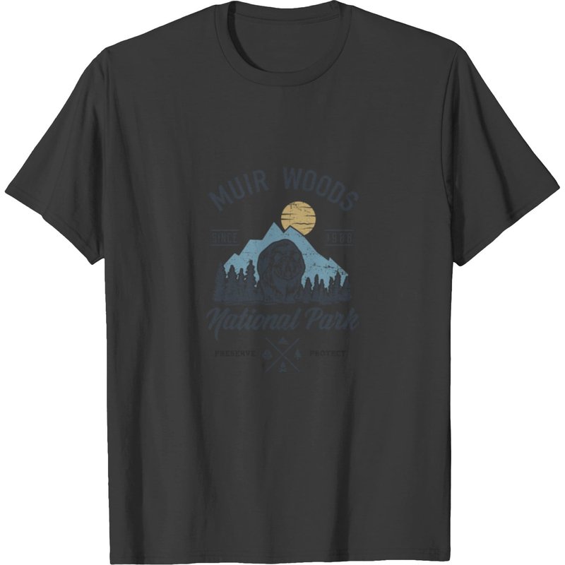 Vintage Muir Woods National Park Men's T-Shirt