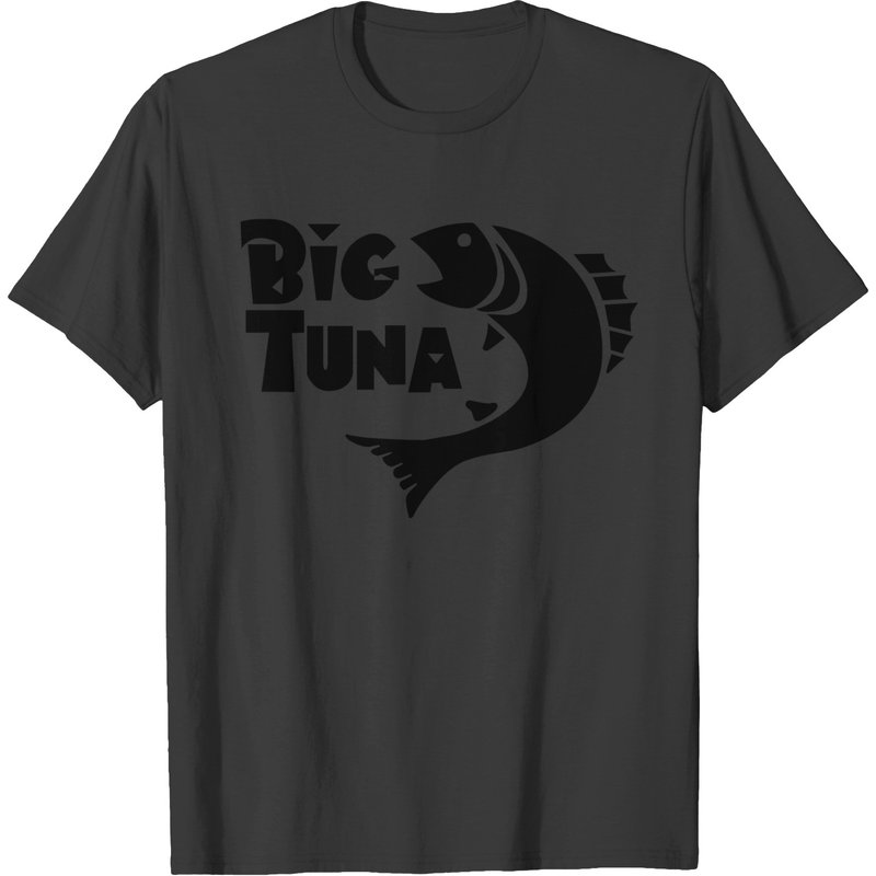 Funny Big Tuna Graphic T-Shirt for Men — Mens T Shirts