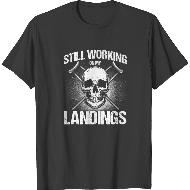 Injury Recovery Broken Leg T-Shirt for Men — Mens T Shirts