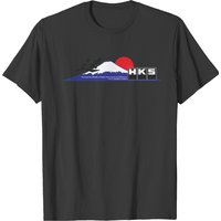 HKS Fujiyama T-Shirt for Men in Black